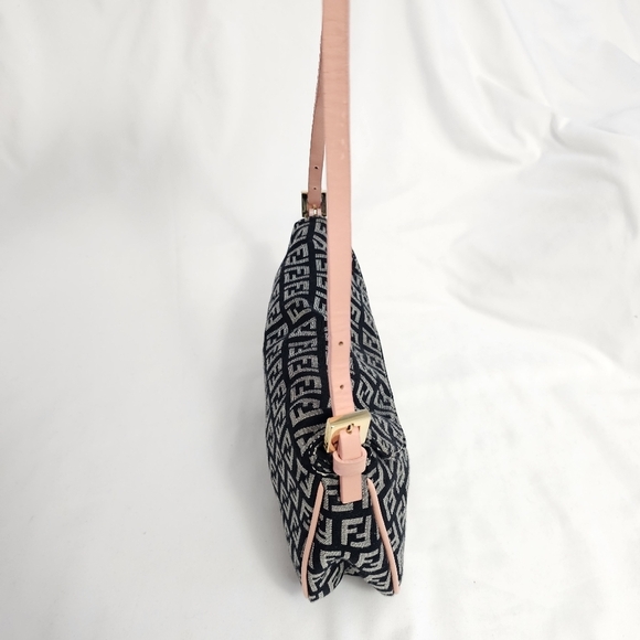 Fendi Vintage Zucca Baguette Bag Y2K Monogram Purse - Picture 14 of 16